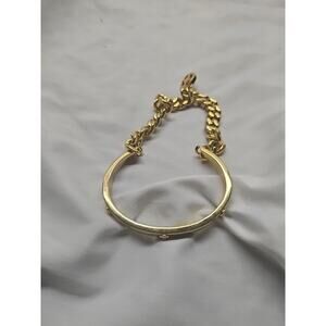 Henri Bendel Gold Bracelet Chain Bangle